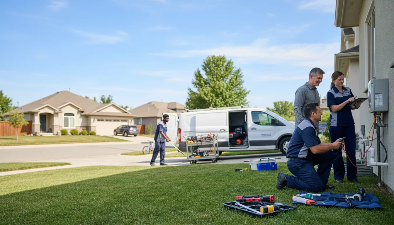 Tankless water heater service in Vesta, MN